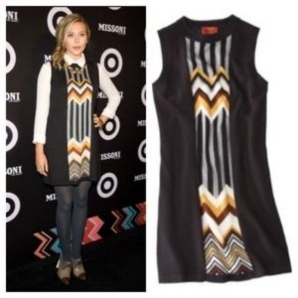 Missoni for Target Dresses & Skirts - NWT Missoni for Target Zig Zag Sweater Sleeveless Dress Stripes and Chevron Sz M